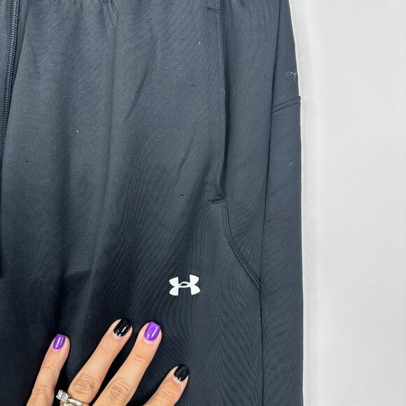 2/$30 Under Armour Performance Jogger Pants Drawstring High Rise Loose #A0751 - Picture 4 of 10